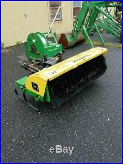 john deere street sweeper attachment